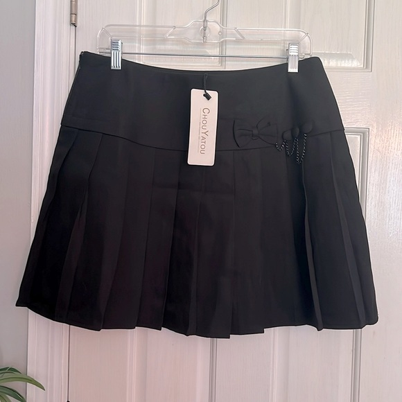 Chou Yatou pleated skirt NWT Large - Picture 1 of 10